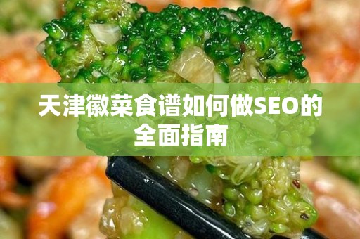 天津徽菜食谱如何做SEO的全面指南