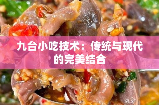 九台小吃技术：传统与现代的完美结合
