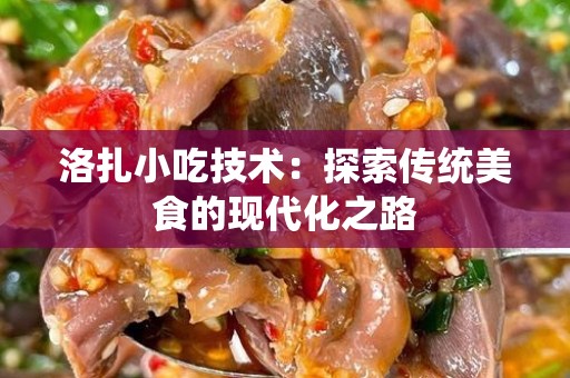 洛扎小吃技术：探索传统美食的现代化之路